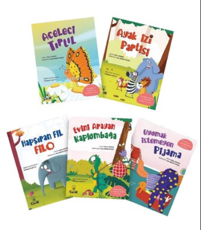Eğlenceli Hikayelerle Kazanımlar Serisi - 5 Kitap Takım