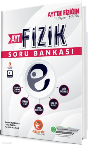 Egzersiz Yayınları AYT Fizik Soru Bankası