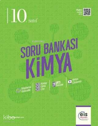 Eis Yayınları 10. Sınıf Kimya Soru Bankası