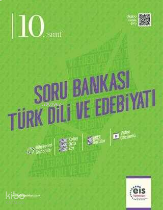 Eis Yayınları 10. Sınıf Türk Dili ve Edebiyatı Soru Bankası