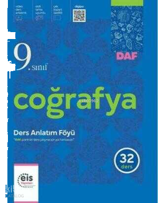 Eis Yayınları 9. Sınıf DAF Coğrafya