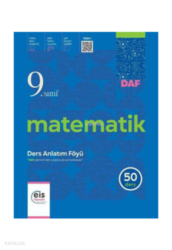EİS Yayınları 9. Sınıf DAF Matematik