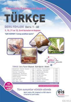 EİS Yayınları YKS Türkçe Ders Anlatım Föyleri EİS