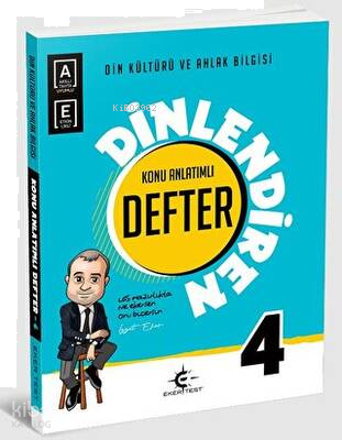 Eker Test 4. Sınıf Din Kültürü ve Ahlak Bilgisi Dinlendiren Defter