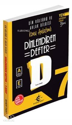 Eker Test Yayınları 7. Sınıf Din Kültürü ve Ahlak Bilgisi Dinlendiren 