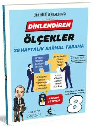 Eker Test Yayınları 8.Sınıf 36 Haftalık Deneme
