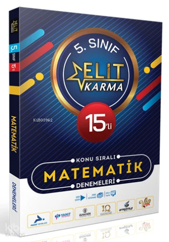 Elit Karma 5. Sınıf Matematik Konu Sıralı 15 li Deneme