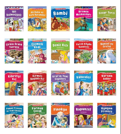 En Çok Sevilen Minik Klasikler (20 Kitap)