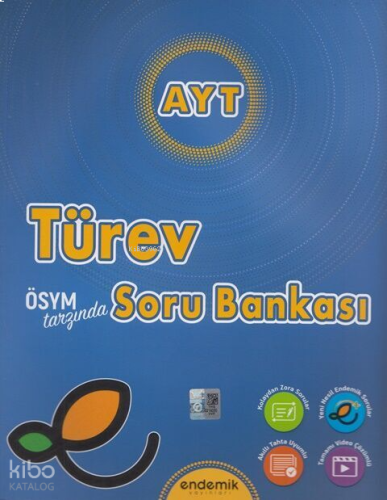 Endemik Yayınları AYT Türev Soru Bankası