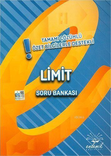 Endemik Yayınları Limit Özet Bilgilerle Destekli Soru Bankası Endemik