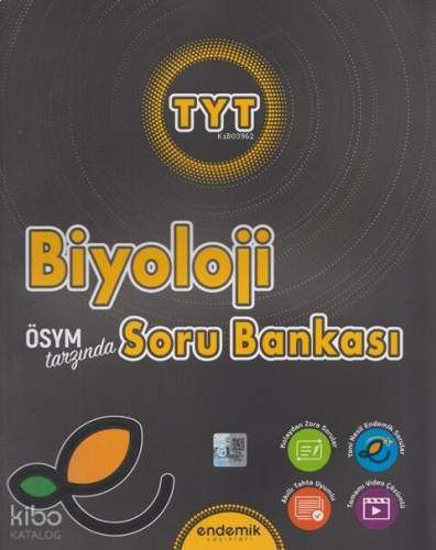 Endemik Yayınları TYT Biyoloji Soru Bankası