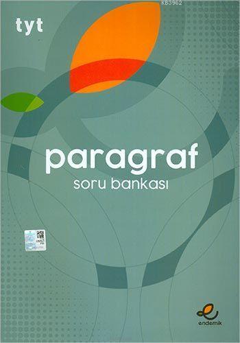 Endemik Yayınları TYT Paragraf Soru Bankası Endemik