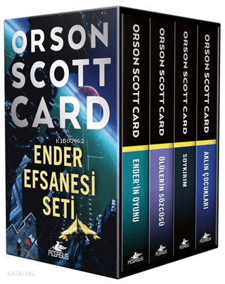 Ender Efsanesi Kutulu Özel Set (4 Kitap)