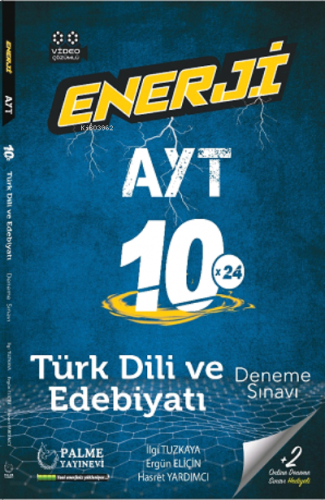 Enerji AYT Edebiyat 10 Deneme Sınavı