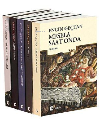 Engin Geçtan Edebiyat Seti 5 Kitap Takım - Hediyeli