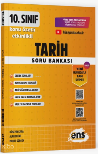 ENS 10. Sınıf Tarih Etkinlikli Soru Bankası