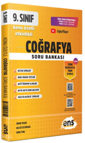 ENS 9. Sınıf Coğrafya Etkinlikli Soru Bankası