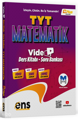 ENS YKS TYT Matematik Video Ders Kitabı Soru Bankası Çözümlü