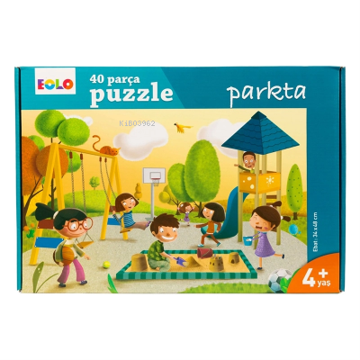 Eolo 40 Parça Puzzle Parkta
