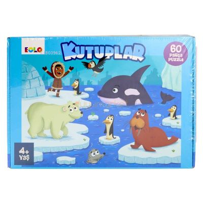 Eolo 60 Parça Puzzle - Kutuplar