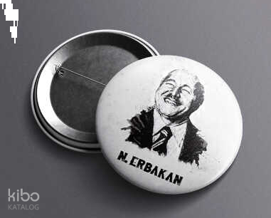 Erbakan İslami İğneli Rozet