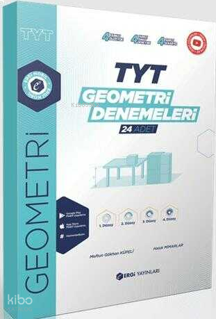 Ergi Yayınları YKS TYT Geometri 24 Deneme Çözümlü