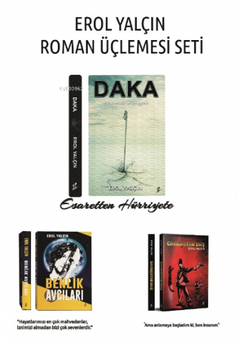 Erol Yalçın Roman Üçlemesi Seti