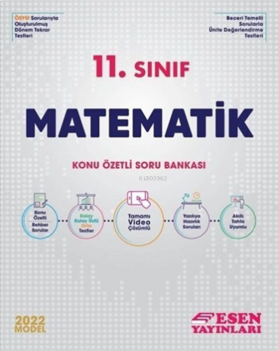 Esen 11.Sınıf Matematik Konu Özetli Soru Bankası