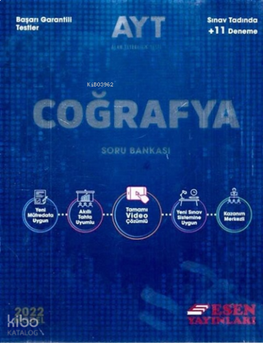 Esen Ayt Coğrafya Soru Bankası
