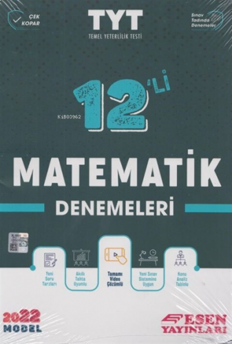 Esen Tyt 12' Li Matematik Denemeleri