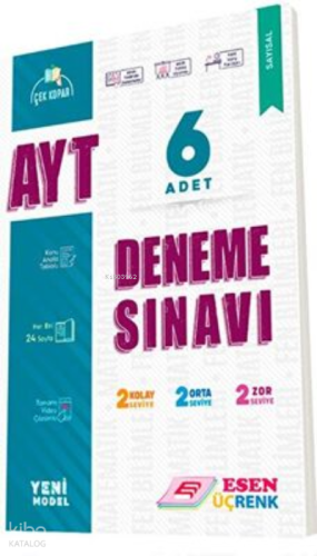 Esen - Üçrenk Ayt 6'Lı Deneme Seti (Sayısal)