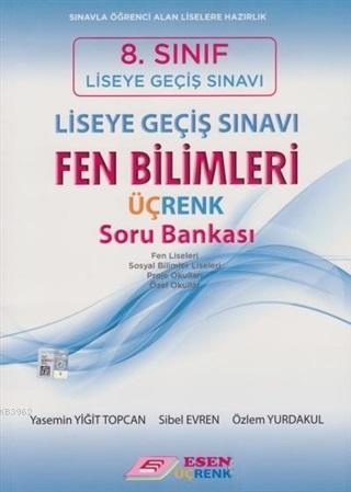Esen Üçrenk Yayınları 8. Sınıf LGS Fen Bilimleri Soru Bankası Esen Üçrenk