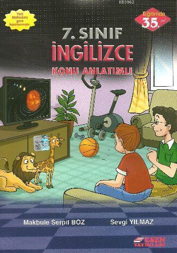 Esen Yayınları 7. Sınıf İngilizce Konu Anlatımlı Esen