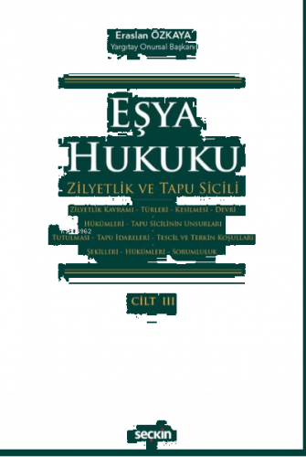 Eşya Hukuku (5 Cilt )