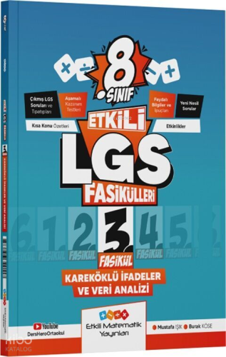 Etkili Matematik  8. Sınıf Etkili LGS Fasikül Köklü İfadeler 3