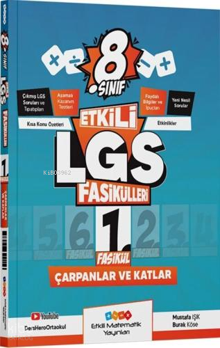 Etkili Matematik 8. Sınıf Etkili LGS Fasikülleri Çarpan ve Katman 1
