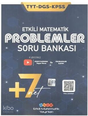Etkili Matematik TYT KPSS DGS Problemler Soru Bankası