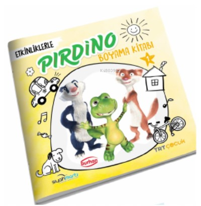 Etkinliklerle Pırdino Boyama Kitabı 1