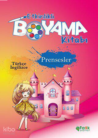 Etkinlikli Boyama Kitabı Prensesler