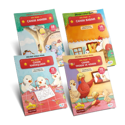 Etkinlikli Hikayeler Seti 4 kitap