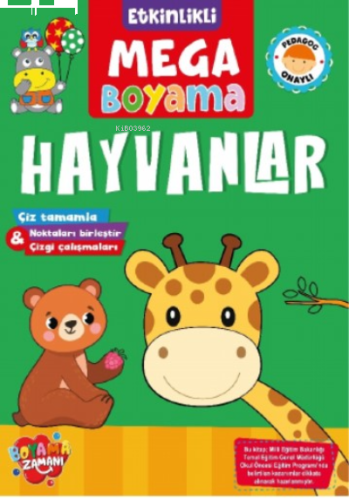Etkinlikli Mega Boyama - Hayvanlar