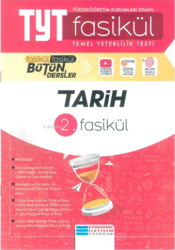 Evrensel İletişim Tyt Tarih 2. Fasikül