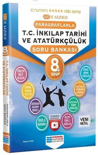Evrensel İletişim Yayınları 8. Sınıf LGS Paragraflarla T.C. İnkılap Ta