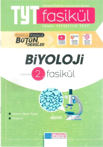 Evrensel İletişim Yayınları Tyt Biyoloji 2. Fasikül