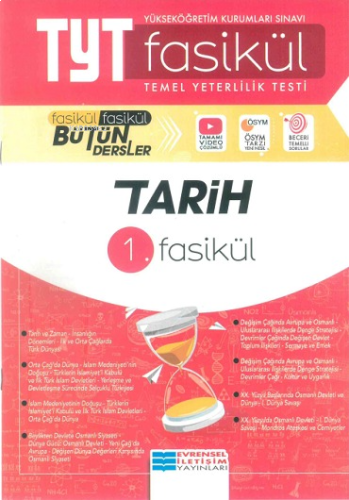 Evrensel İletişim Yayınları Tyt Tarih 1. Fasikül