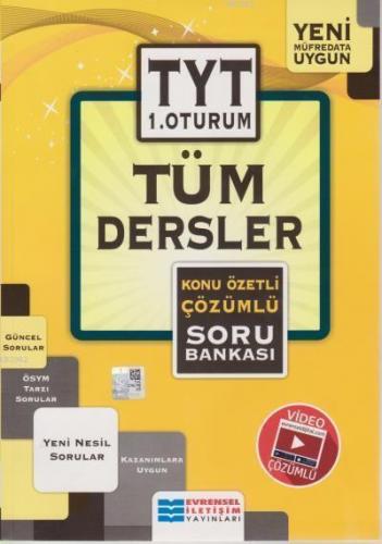 Evrensel İletişim Yayınları TYT Tüm Dersler Konu Özetli Çözümlü Soru B