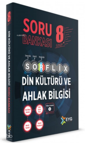 EYG  Sorflix 8. Sınıf Din Kültürü Ve Ahlak Bilgisi Soru Bankası