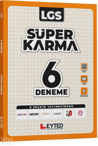 Eyted Yayınları 8. Sınıf LGS Süper Karma 6 Deneme