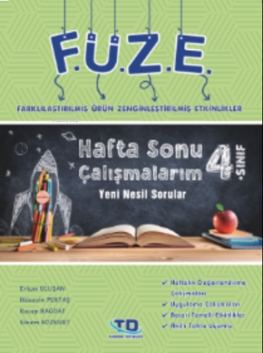 F.Ü.Z.E 4.  Sinif Hafta Sonu Çalişmalarim
