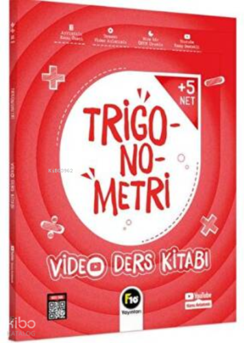 F10 Yayınları Trigonometri Video Ders Kitabı